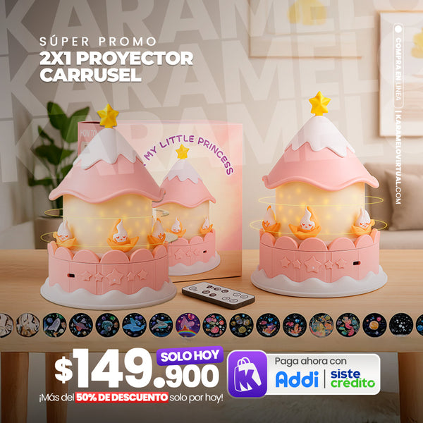 2X1 PROYECTOR CARRUSEL MUSICAL NINA
