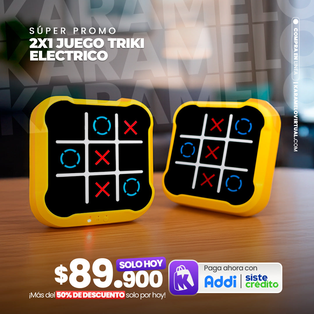 2X1 JUEGO TRIKI DIGITAL