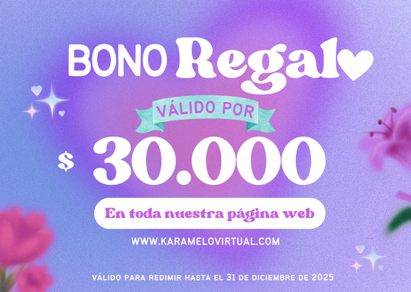 TARJETA DE REGALO AMOR Y AMISTAD