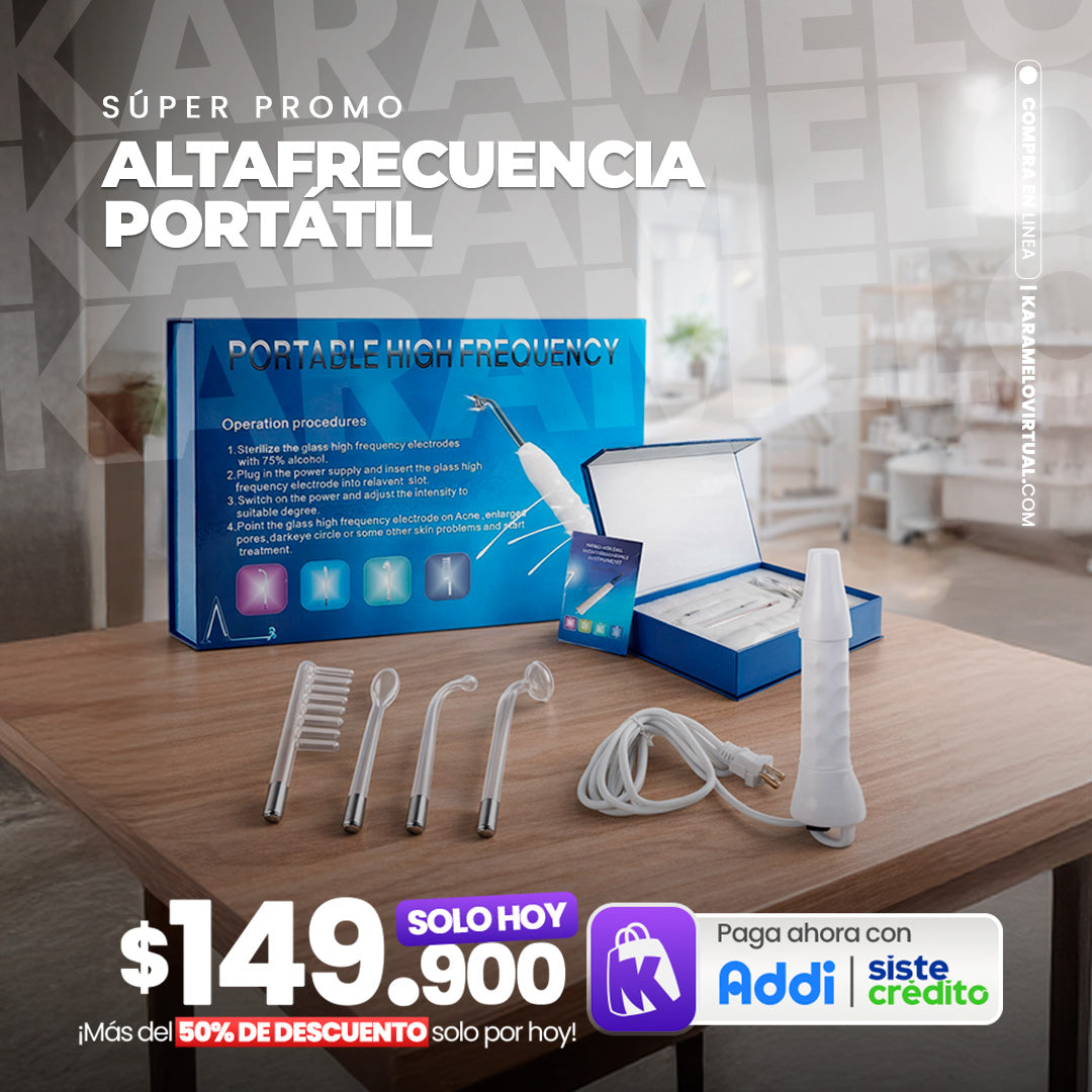 ALTAFRECUENCIA PORTATIL KIT COMPLETO