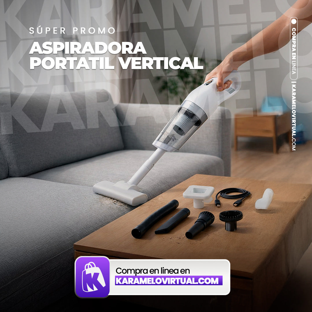 ASPIRADORA PORTATIL VERTICAL