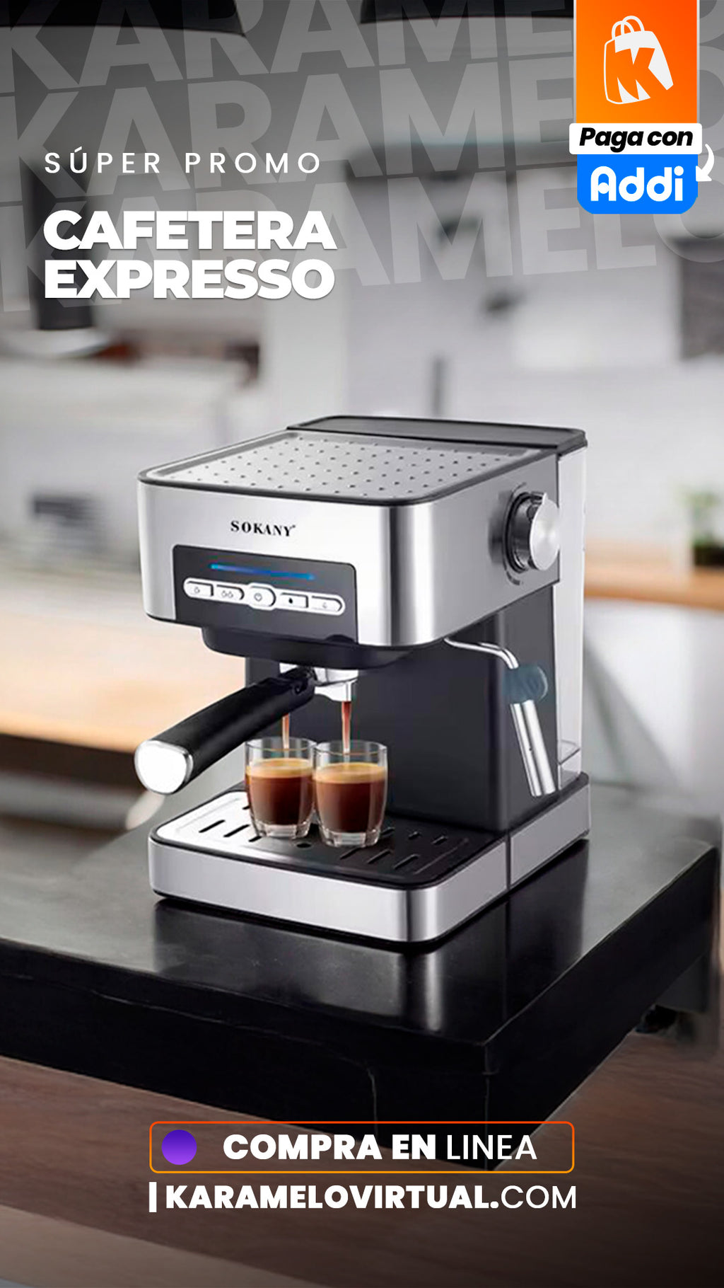 CAFETERA ESPRESSO MULTIFUNCION