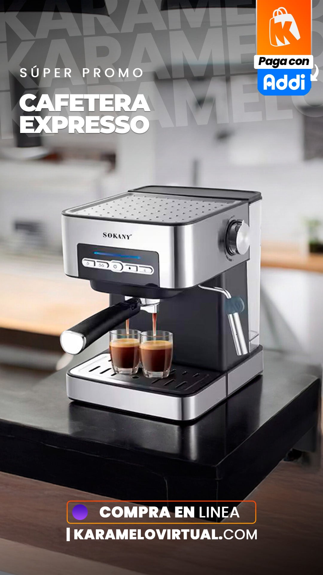 CAFETERA ESPRESSO MULTIFUNCION