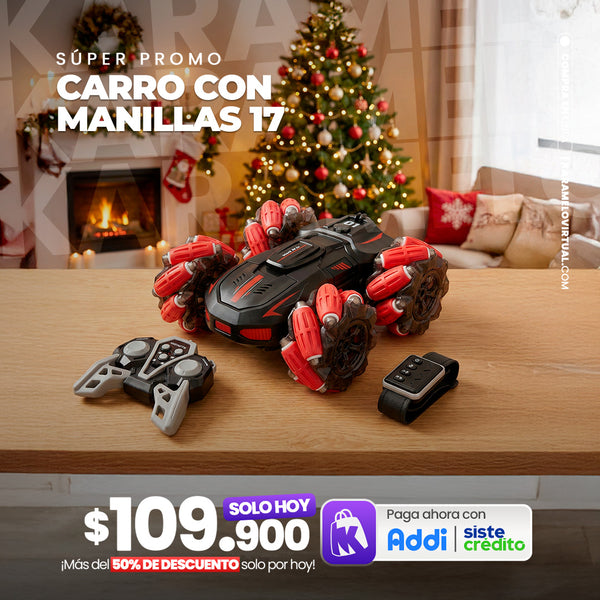 CARRO 4X4 CON MANILLA