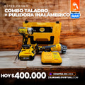 TALADRO + PULIDORA INALAMBRICA PRO