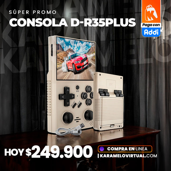 CONSOLA DE JUEGOS D-R35 PLUS