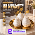 SET DECORATIVO DE PERAS