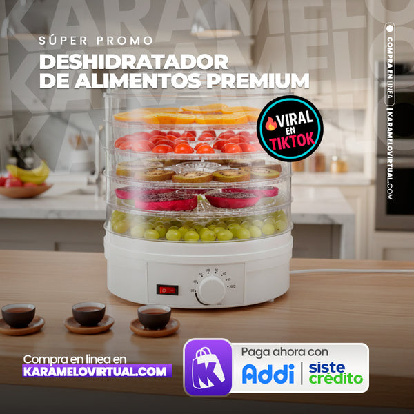 DESHIDRATADOR DE ALIMENTOS PREMIUM