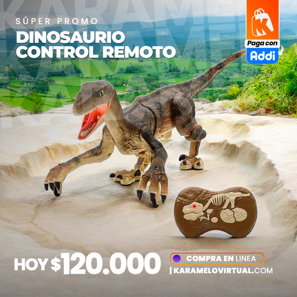 DINOSAURIO CONTROL REMOTO