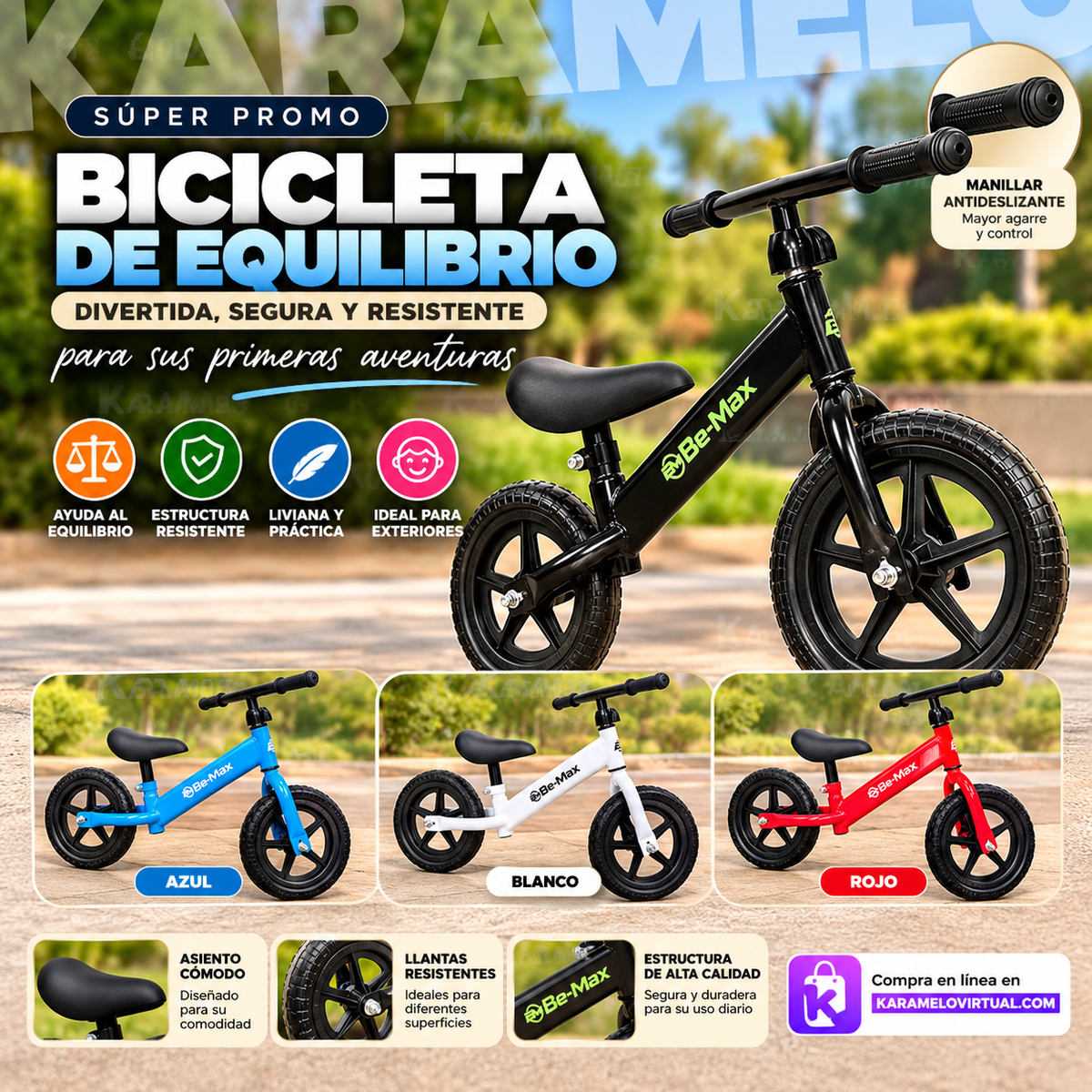 BICICLETA DE EQUILIBRIO