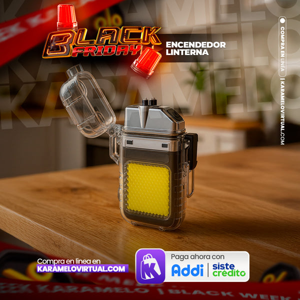 ENCENDEDOR CON LINTERNA