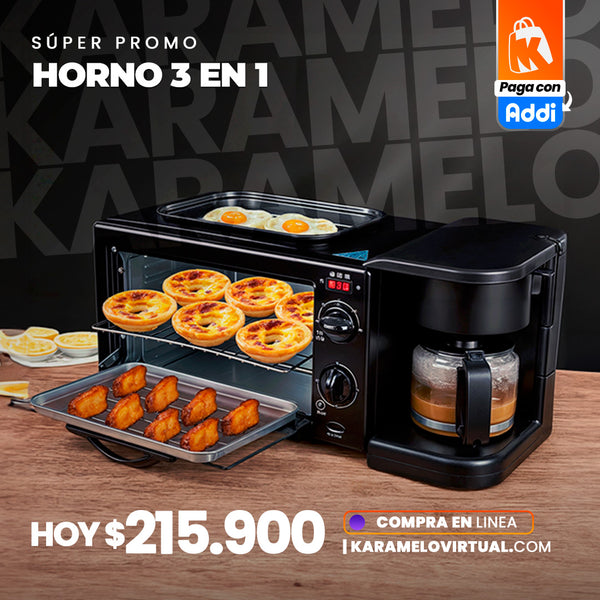 HORNO 3 EN 1