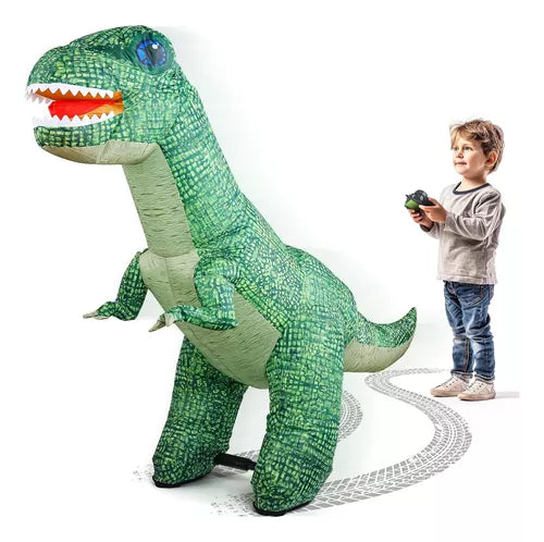 DINOSAURIO INFLABLE A CONTROL REMOTO