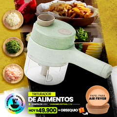 TRITURADOR + PAPEL FREIDORA