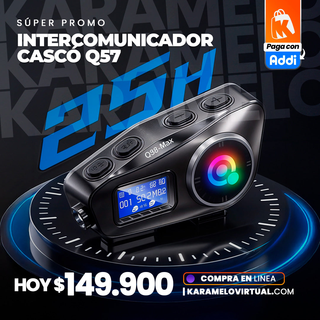 INTERCOMUNICADOR PARA CASCOQ58