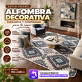 ALFOMBRA DECORATIVA AZUL