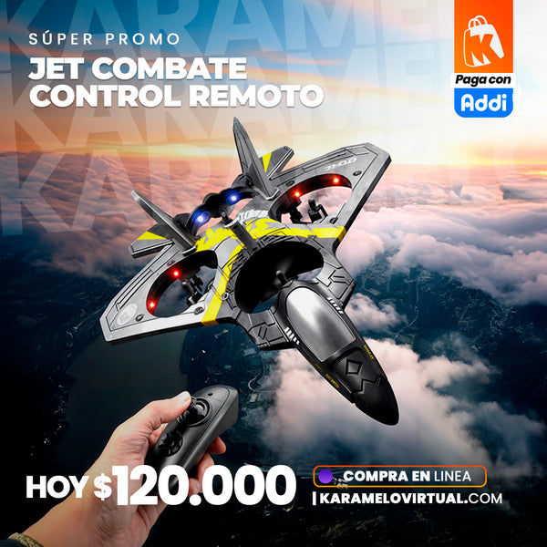 JET COMBATE CONTROL REMOTO