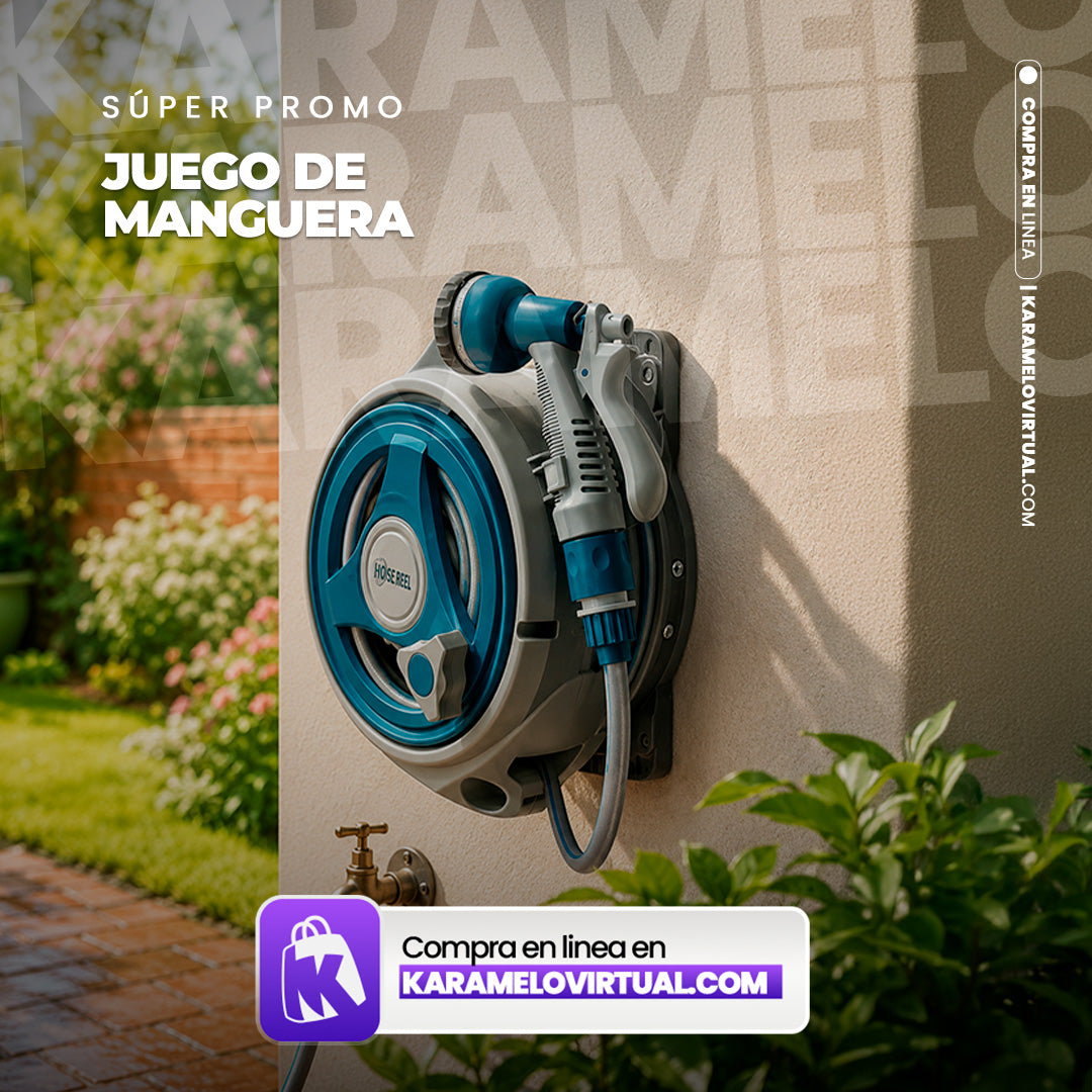 JUEGO DE MANGUERA Y SOPORTE
