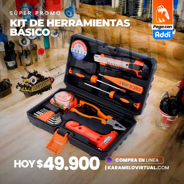 KIT HERRAMIENTAS CALIDAD FULL