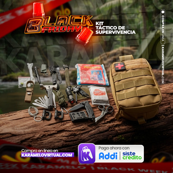 KIT DE SUPERVIVENCIA TACTICO 21 EN 1