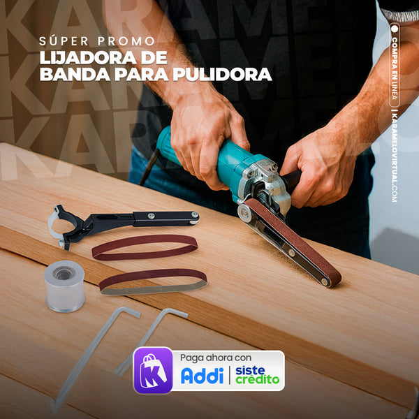LIJADORA ADAPTABLE DE BANDA
