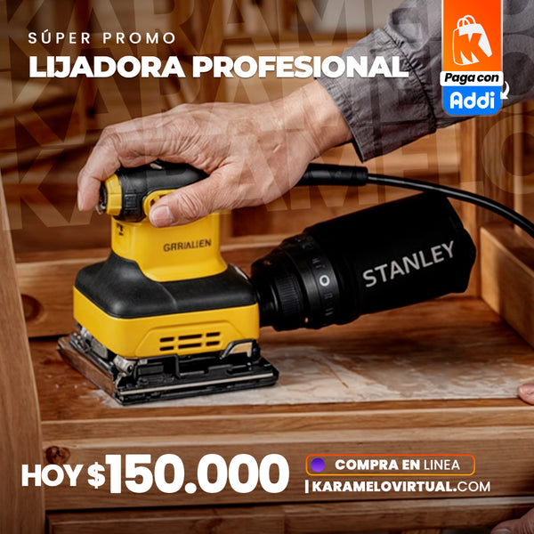 LIJADORA CUADRADO PROFESIONAL