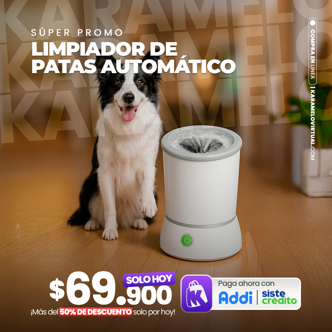 LIMPIADOR DE PATAS AUTOMATICO