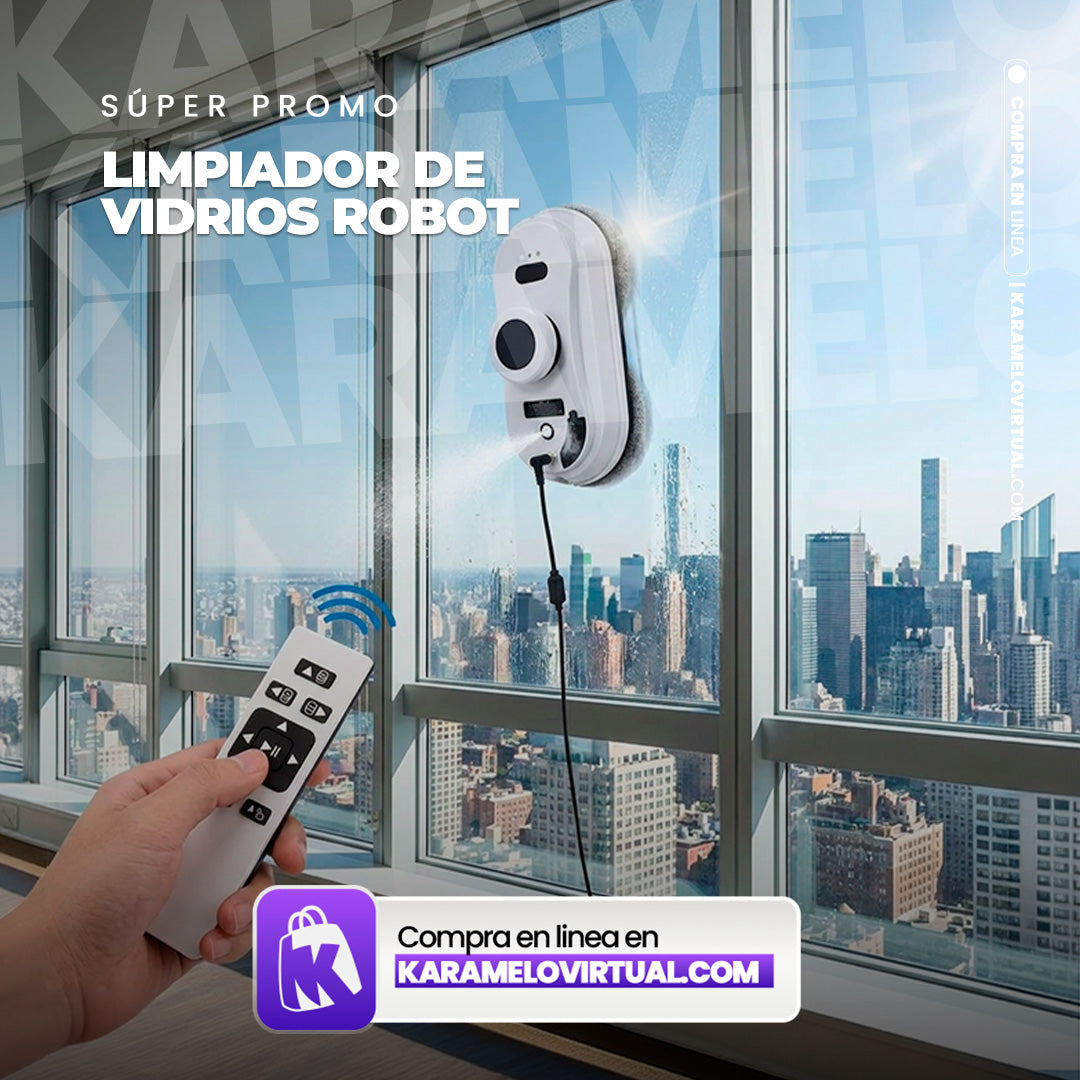 LIMPIADOR DE VIDRIO ROBOT
