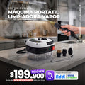 MAQUINA PORTATIL LIMPIADORA VAPOR