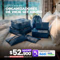 SET ORGANIZADOR DE MALETA X8