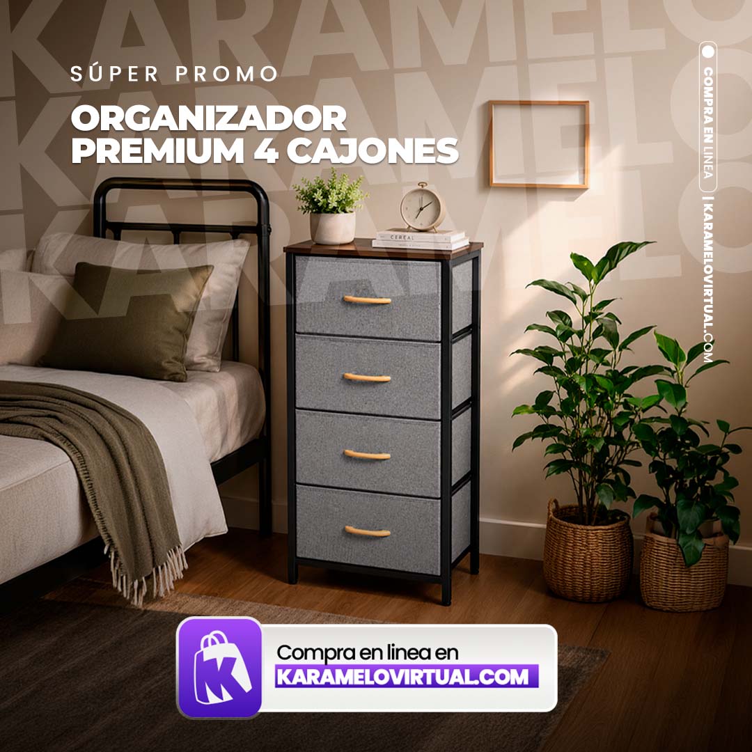 ORGANIZADOR PREMIUM 4 CAJONES