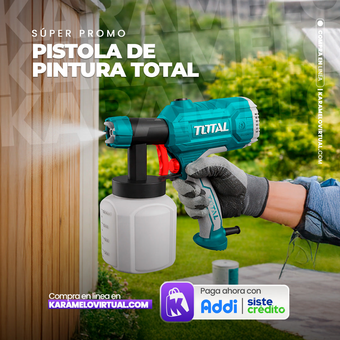 PISTOLA DE PINTURA MARCA TOTAL