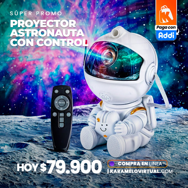 PROYECTOR ASTRONAUTA CON CONTROL