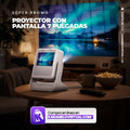 PROYECTOR CON PANTALLA DE 7 PULGADAS