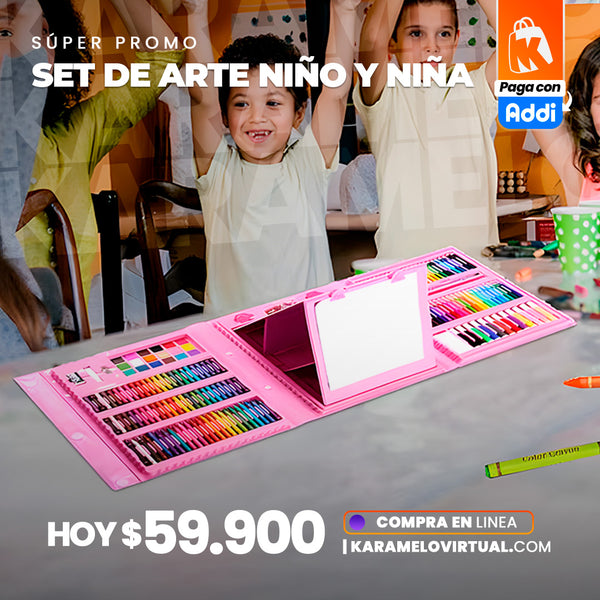 SET DE ARTE NINO Y NINA