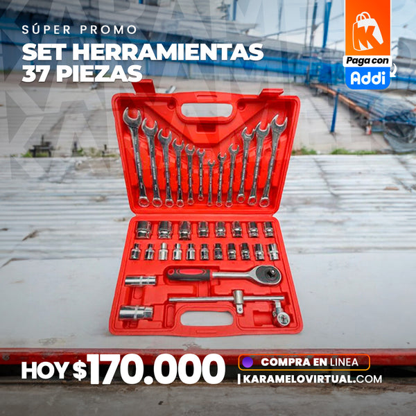 KIT DE HERRAMIENTAS 37P