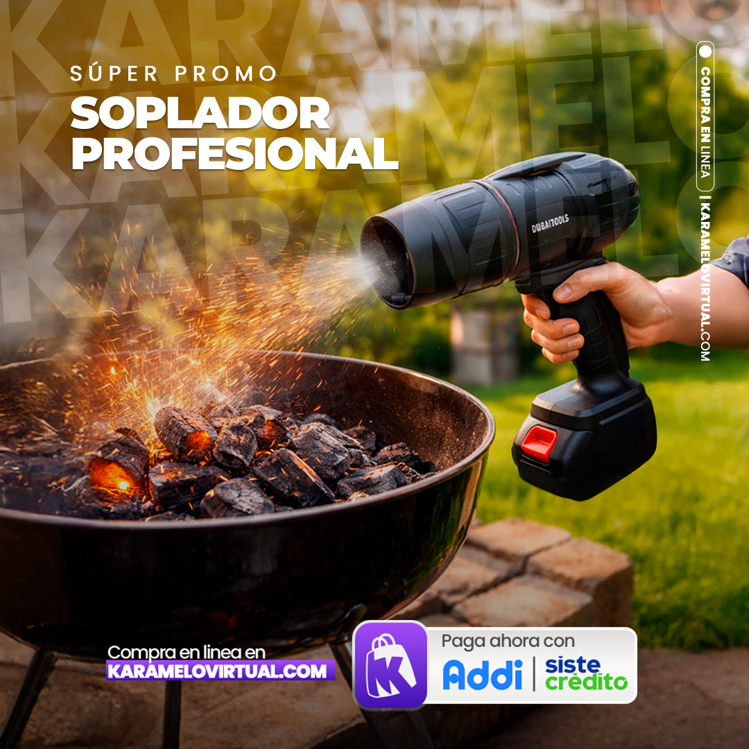 SOPLADOR PORTATIL DOBLE BATERIA