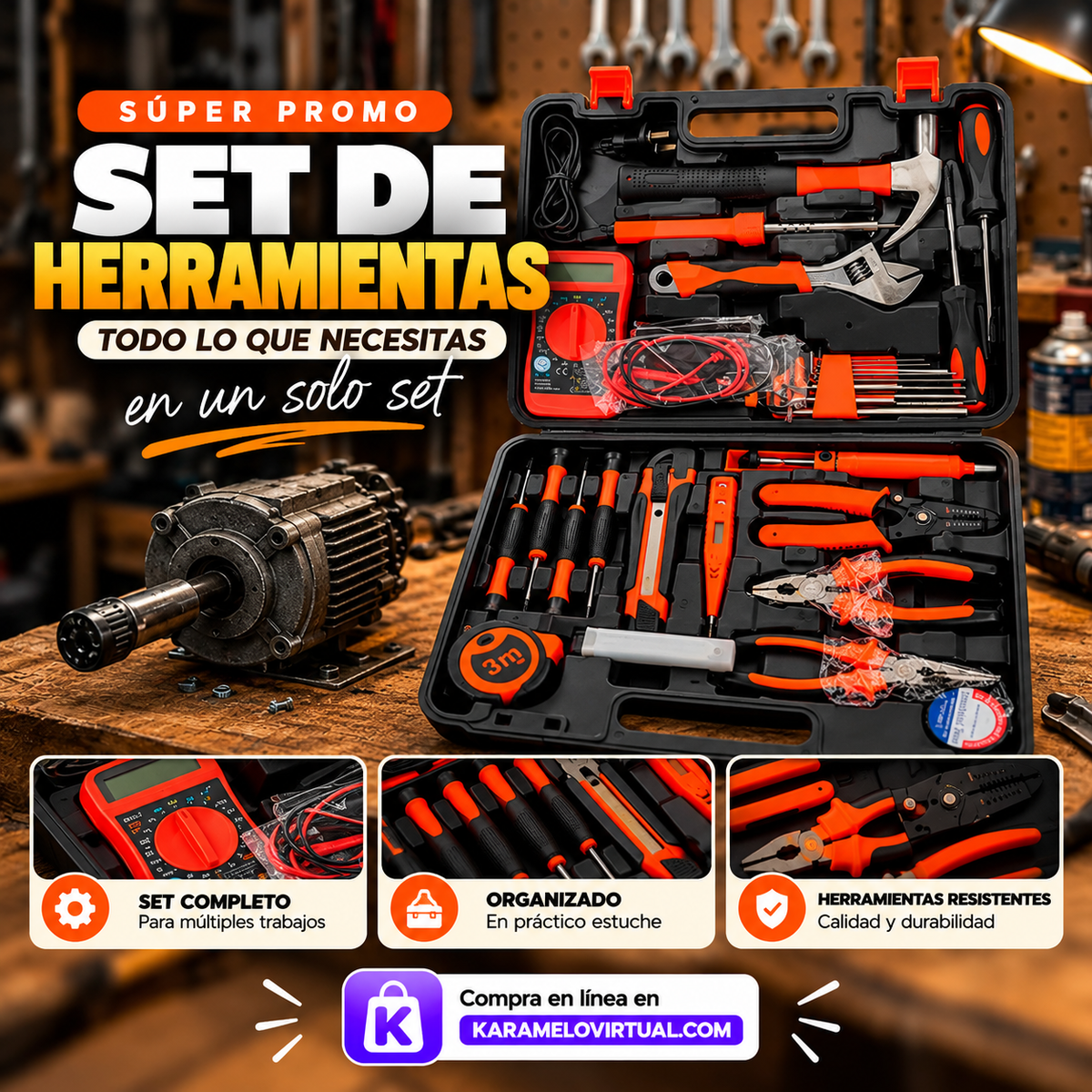 SET HERRAMIENTAS COMPLETO