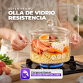 OLLA DE VIDRIO TEMPLADO