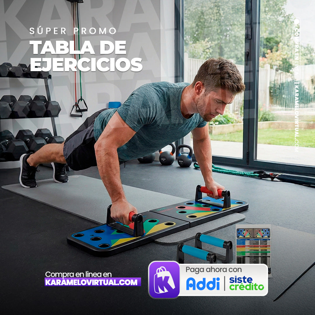 TABLA DE EJERCICIOS PREMIUM