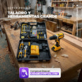 SET DE TALADRO Y HERRAMIENTA COMPLETA