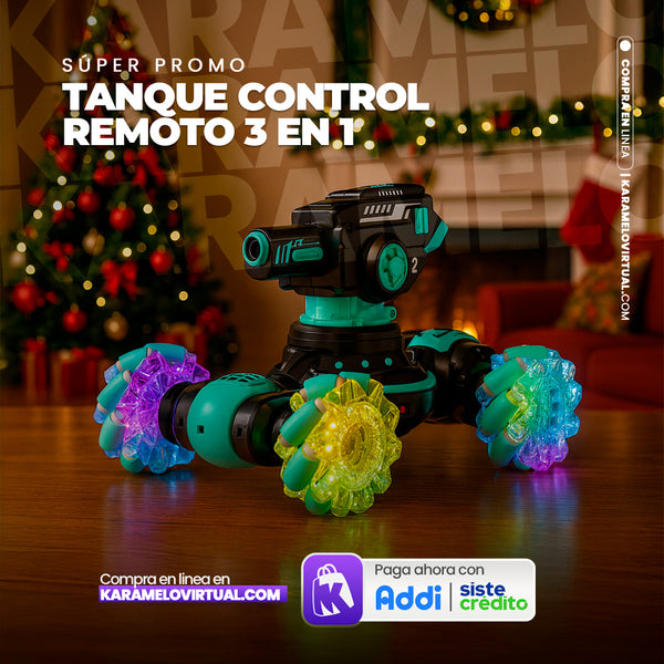 TANQUE CONTROL REMOTO 3 EN 1