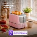 TOSTADORA ROSADA RETRO