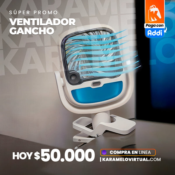 VENTILADOR HUMIFICADOR GANCHO