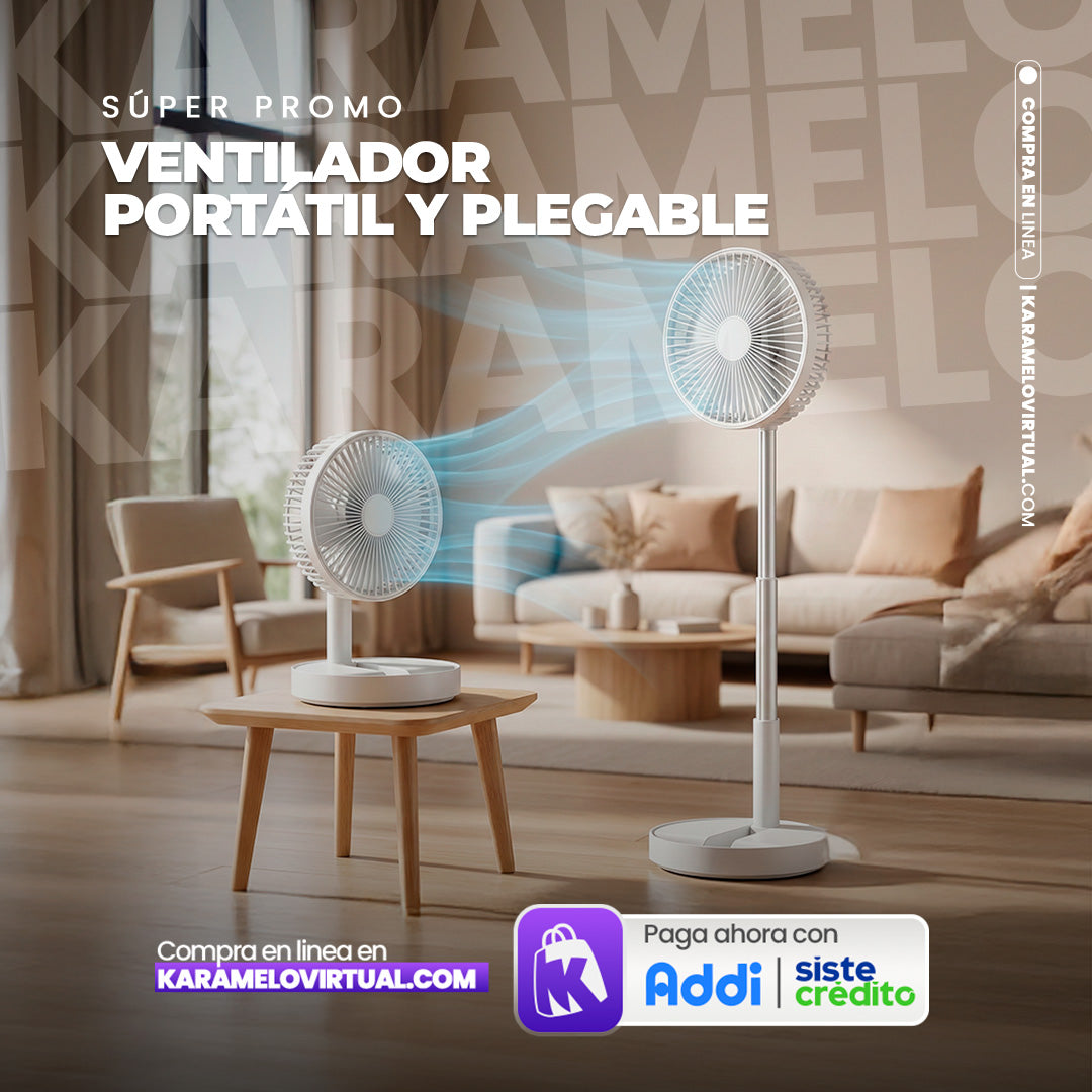 VENTILADOR PRO PLEGABLE