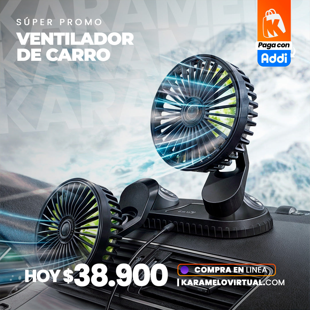 VENTILADOR DE CARRO