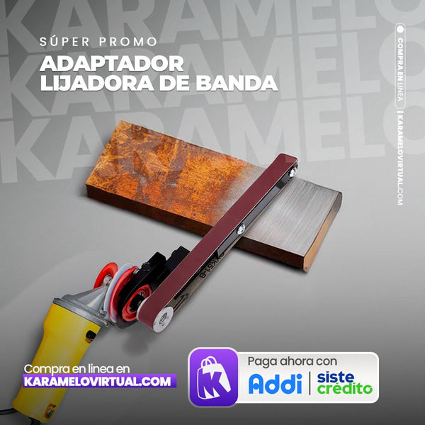 LIJADORA ADAPTABLE DE BANDA