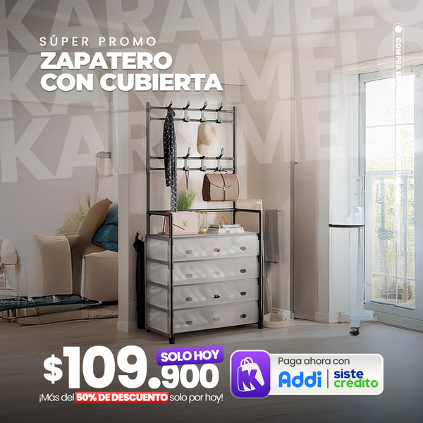 ZAPATERO PERCHERO CON CAJONES