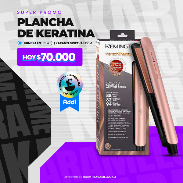 PLANCHA KERATINA